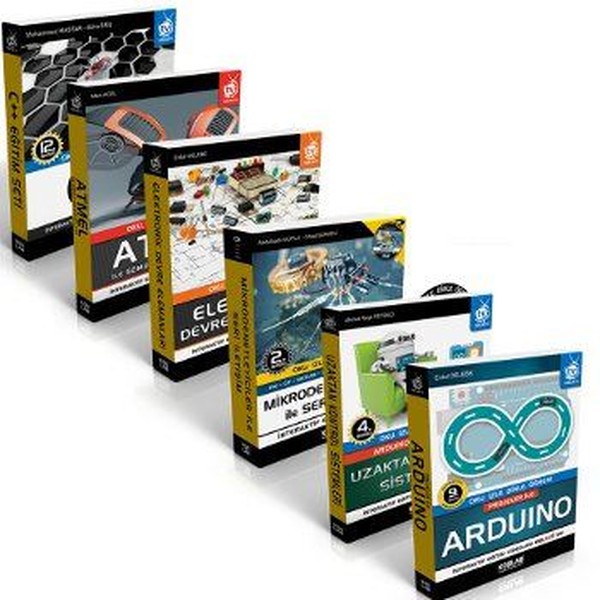 Arduino Eğitim Seti 3-6 Kitap Takım