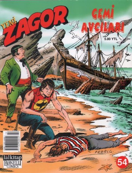Zagor Sayı 54 - Gemi Avcıları kitabı