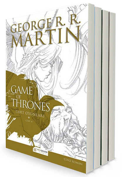 A Game Of Thrones - Taht Oyunları Çizgi Roman Seti - 4 Kitap Takım kitabı