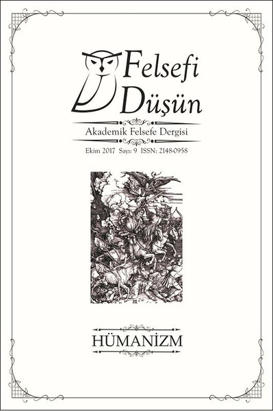 Felsefi Düşün Sayı 9-Hümanizm kitabı