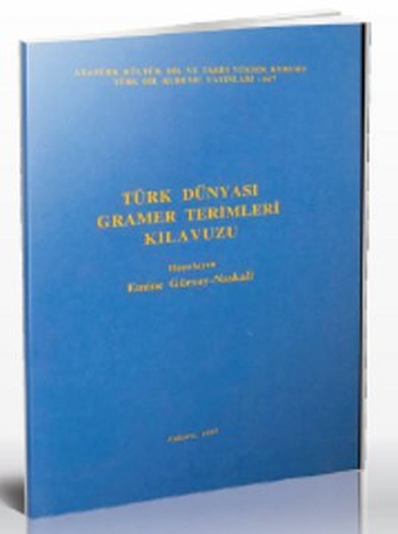Türk Dünyası Gramer Terimleri Kılavuzu kitabı