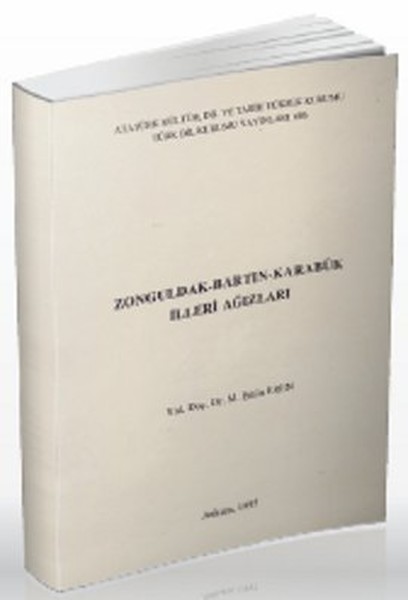 Zonguldak, Bartın, Karabük İlleri Ağızları kitabı