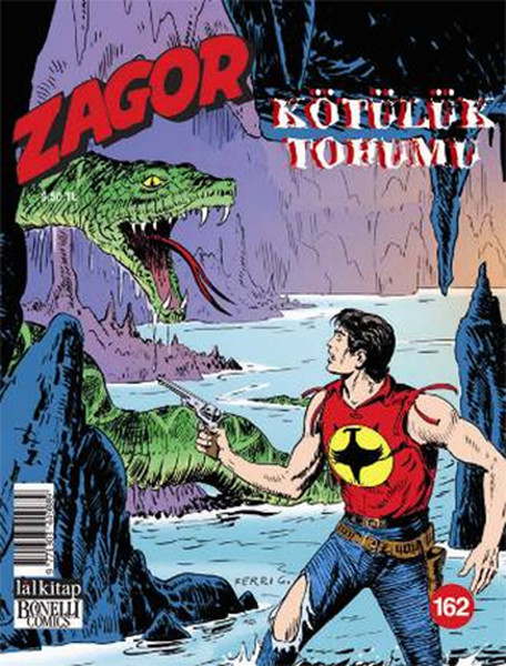 Zagor Sayı - 162 - Kötülük Tohumu kitabı