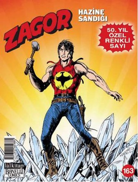 Zagor Sayı - 163 - Manitu'nun Hazine Sandığı kitabı