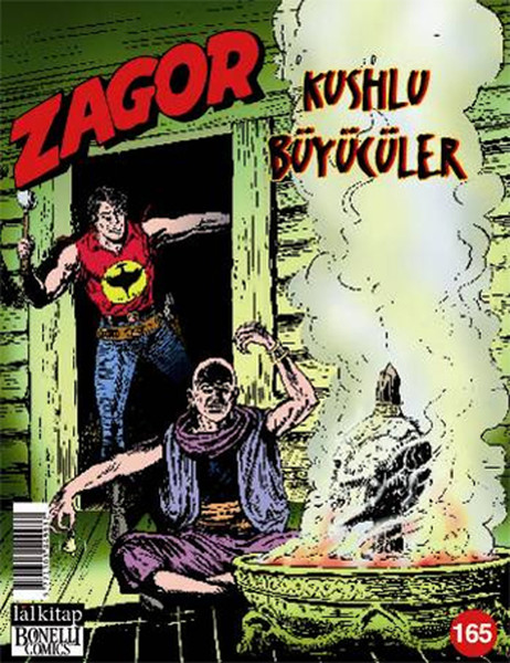 Zagor Sayı - 165 - Kushlu Büyücüler kitabı