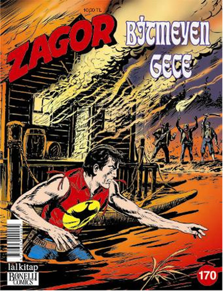 Zagor Sayı 170 - Bitmeyen Gece kitabı