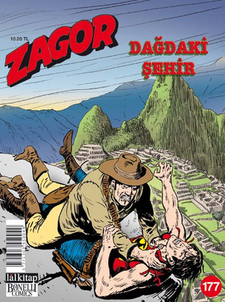 Zagor Sayı 177-Dağdaki Şehir kitabı