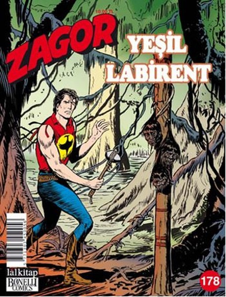 Zagor Sayı:178 Yeşil Labirent kitabı