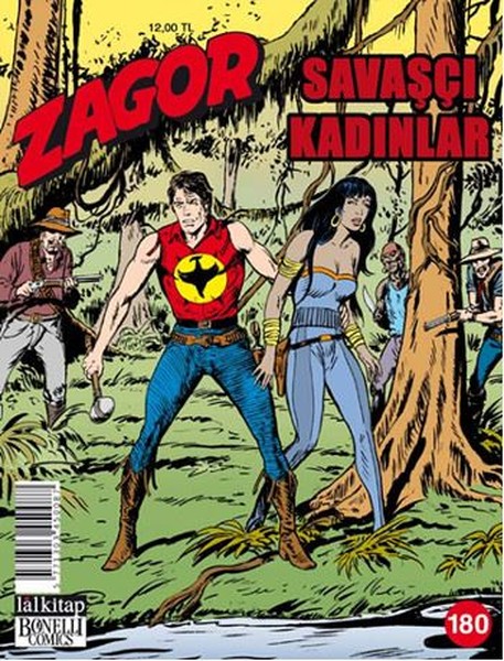 Zagor Sayı 180 Savaşçı Kadınlar kitabı