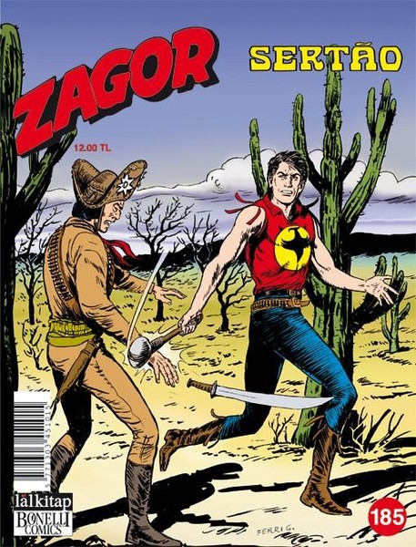 Zagor Sayı 185-Sertao kitabı