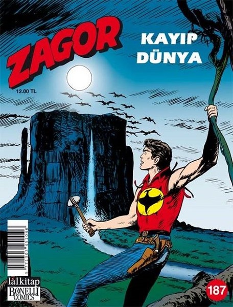 Zagor Sayı 187-Kayıp Dünya kitabı