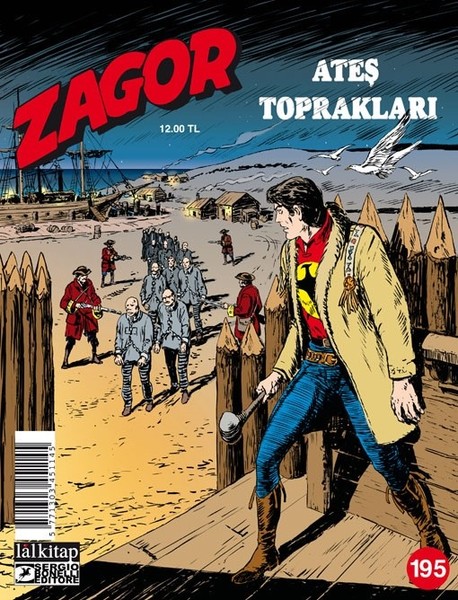 Zagor Sayı 195-Ateş Toprakları kitabı