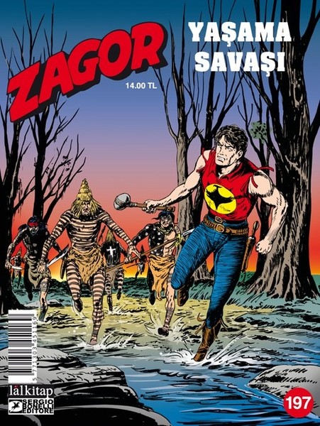 Zagor Sayı 197-Yaşama Savaşı kitabı
