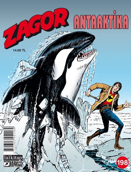 Zagor Sayı 198-Antarktika kitabı