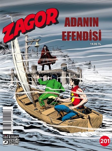 Zagor Sayı 201-Adanın Efendisi kitabı