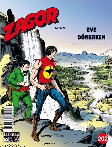 Zagor Sayı 202-Eve Dönerken kitabı