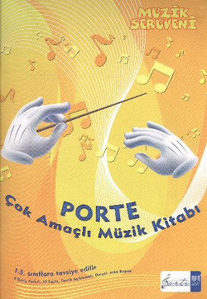 Porte Çok Amaçlı Müzik Kitabı kitabı