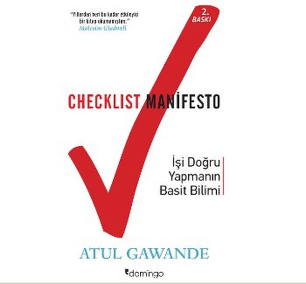 Checklist Manifesto-İşi Doğru Yapma kitabı