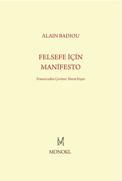 Felsefe İçin Manifesto kitabı