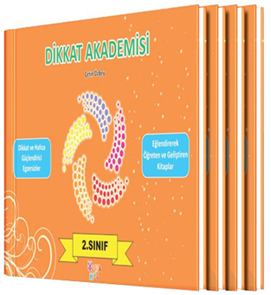 Dikkat Akademisi 2. Sınıf Seti (4 Kitap)  kitabı