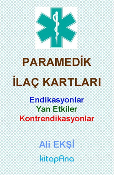 Paramedik İlaç Kartları kitabı