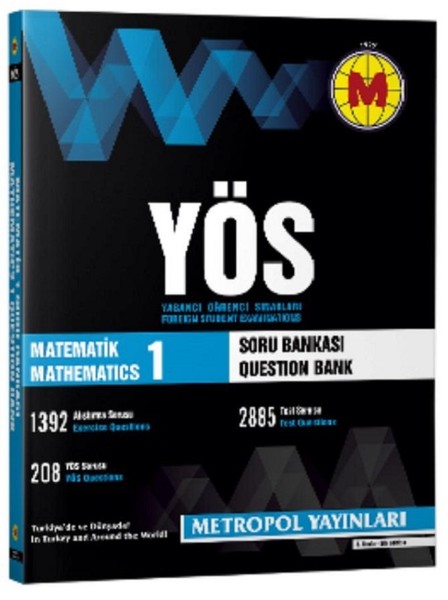 Yös Matematik 1 Soru Bankası kitabı