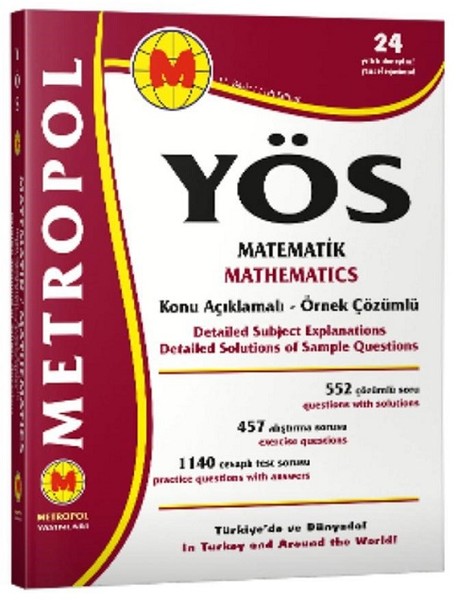 Yös Matematik Konu Açıklamalı Örnek Çözümlü