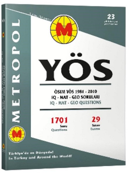 Yös 1981 2010 Ösym Sınavları kitabı
