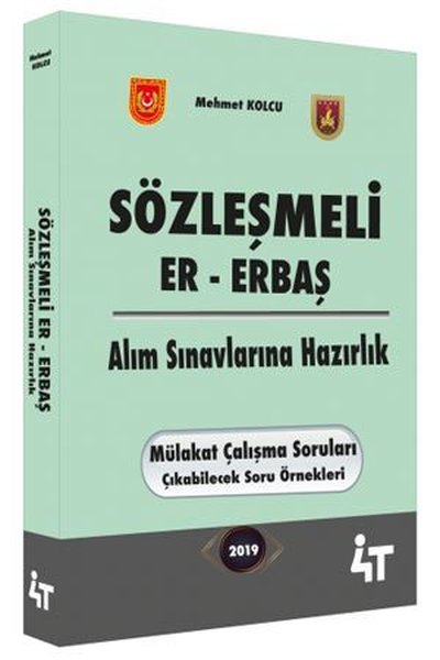 2019 Sözleşmeli Er-Baş Alım Sınavlarına Hazırlık kitabı