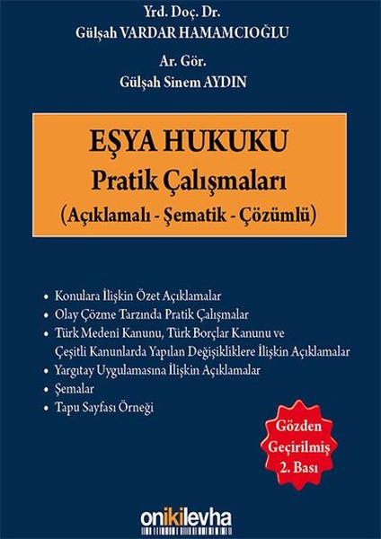 Eşya Hukuku Pratik Çalışmaları kitabı