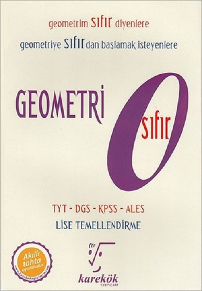 Geometri Sıfır Tyt Kpss Ales kitabı