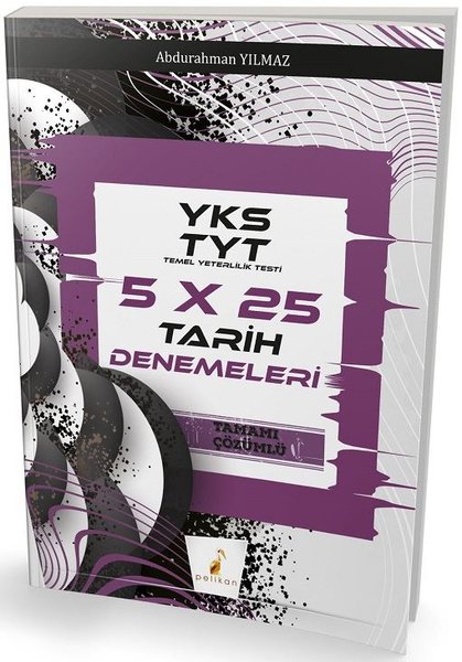 2019 Yks-Tyt 5X5 Tarih Denemeleri-Tamamı Çözümlü kitabı