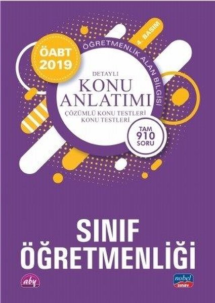 2019 Öabt Sınıf Öğretmenliği-Detaylı Konu Anlatımı kitabı