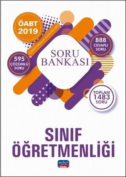 2019 Öabt Sınıf Öğretmenliği-Soru Bankası kitabı