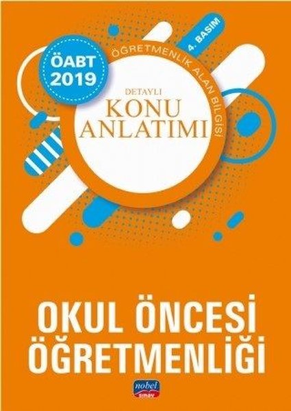 2019 Öabt-Okul Öncesi Öğretmenliği-Detaylı Konu Anlatımı kitabı