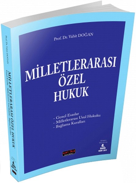 Milletlerarası Özel Hukuk kitabı