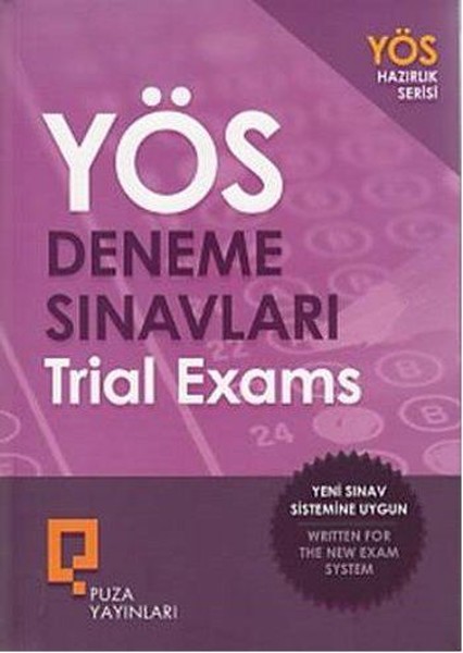 Yös Deneme Sınavları-Trial Exams kitabı