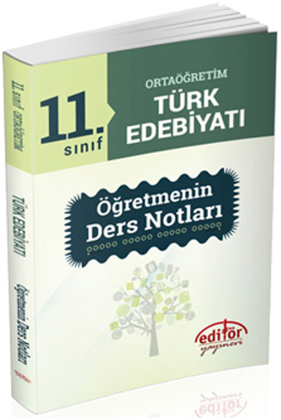11. Sınıf Ortaöğretim Türk Edebiyatı Öğretmenin Ders Notları kitabı