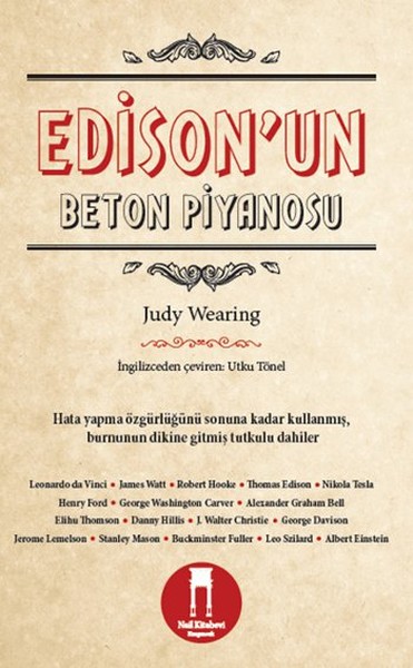 Edison'un Beton Piyanosu kitabı