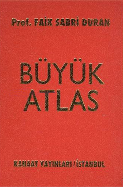 Kanaat Golden Büyük Atlas kitabı