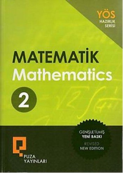 Yös Hazırlık Serisi Matematik 2 kitabı