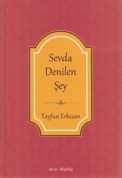 Sevda Denilen Şey kitabı