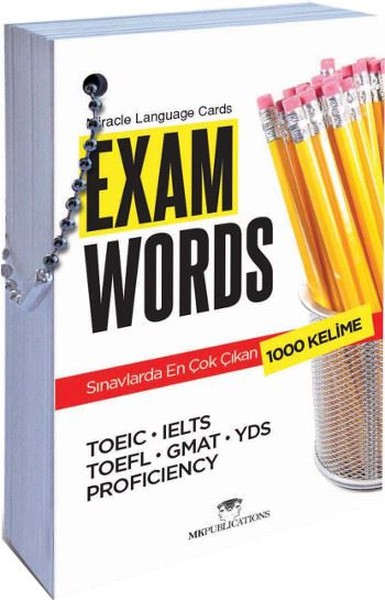 Miracle Language Cards Exam Words kitabı