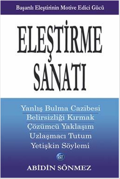 Eleştirme Sanatı kitabı