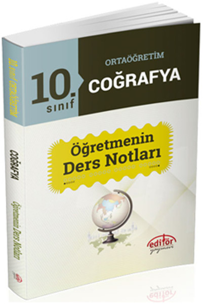 10. Sınıf Ortaöğretim Coğrafya Öğretmenin Ders Notları kitabı