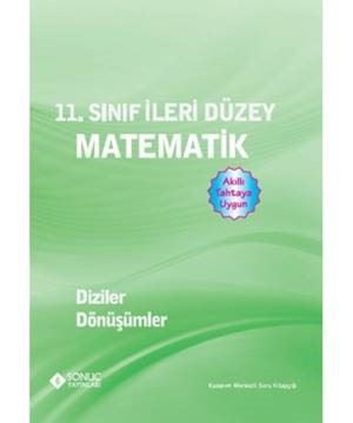 11. Sınıf İleri Düzey Matematik-Diziler Dönüşümler kitabı