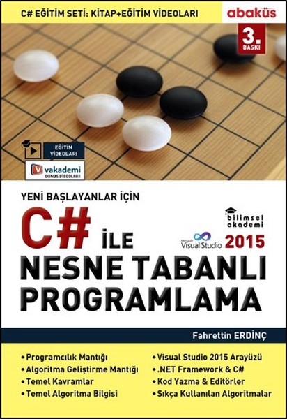 Yeni Başlayanlar İçin C# İle Nesne Tabanlı Programlama kitabı