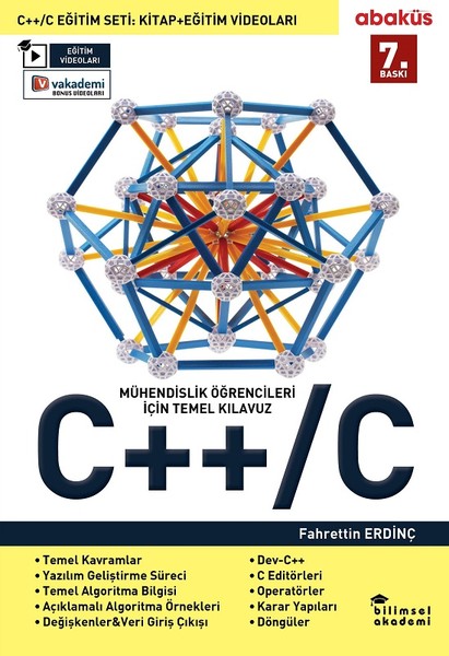 Mühendislik Öğrencileri İçin Temel Kılavuz C / C++ kitabı