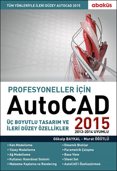 Profesyoneller İçin Autocad 2015 kitabı