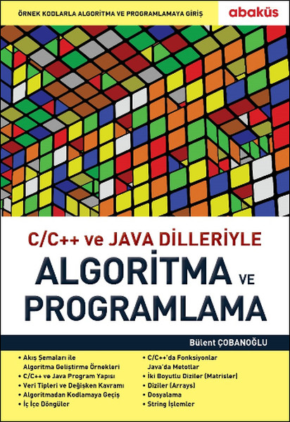 C C++ Ve Java Dilleriyle Algoritma Ve Programlama kitabı